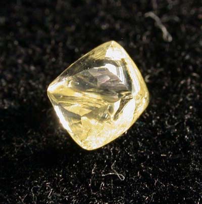 Diamond crystal (3mm), unknown origin