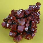 Vanadinite [Chlorinated Lead Vanadate], Mibladen, Khenifra, Morocco